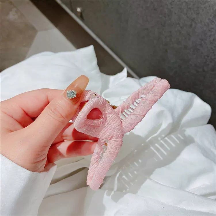 新款纯色超仙抓夹