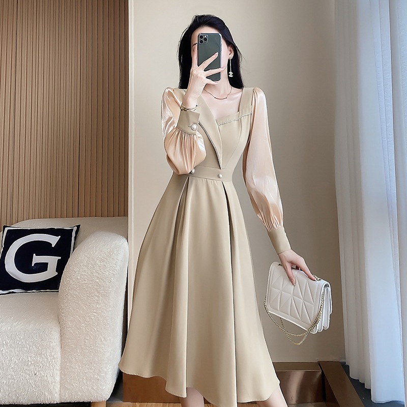 C2780 1300K VÁY ĐẦM LIỀN THÂN NỮ DONTDHI MÙA XUÂN THU ĐÔNG THỜI TRANG NỮ ĐỒ CÔNG SỞ G04 SẢN PHẨM MỚI