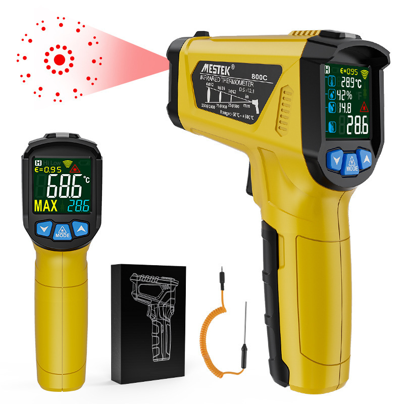 Maxtech Infrared Thermometer High-Precision Industrial Thermometer Handheld Thermometer