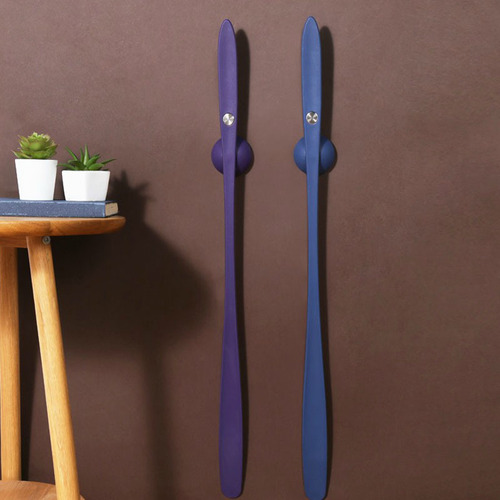 Shoehorn extra long household shoe lifter special for elderly and pregnant women to wear shoes artifact magnetic shoehorn long shoe lifter
