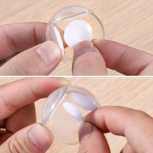 Thickened table corner anti-collision corner protector, transparent table edge, invisible anti-collision corner, cabinet door anti-collision sticker, corner protector, bed corner anti-collision