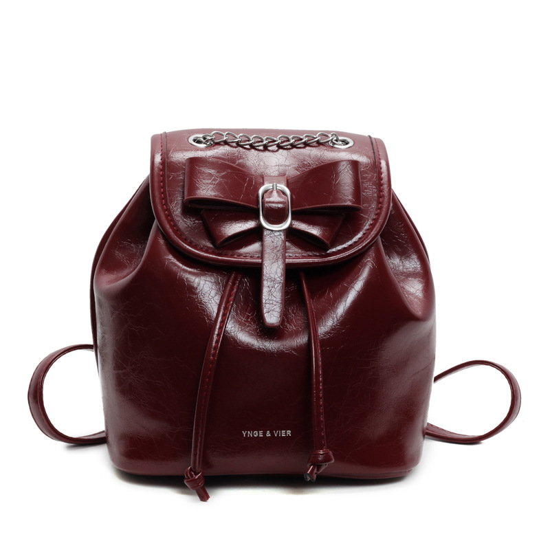 Student class pleated backpack for women 2024 new Korean style trendy student bag, niche high-end women's bag_voghion.com