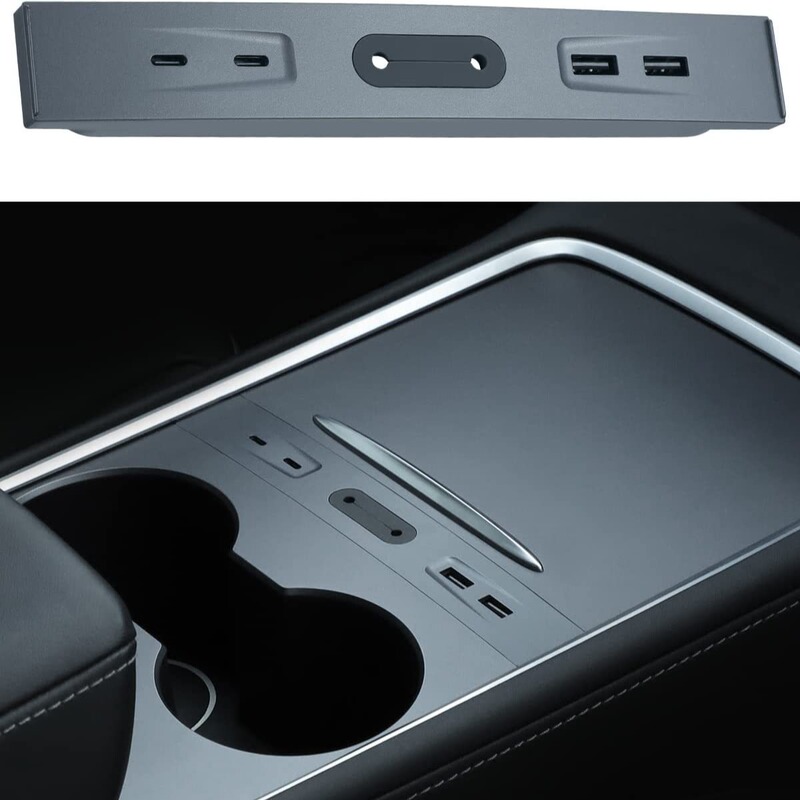 Tesla hub central control expansion dock applicable to Model3/Y expansion splitter docking station Tesla hub central control expansion dock applicable to Model3/Y expansion splitter docking station