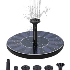 太陽エネルギー噴水池鳥浴槽噴水浮遊噴水花園噴水メーカーの現物噴水
