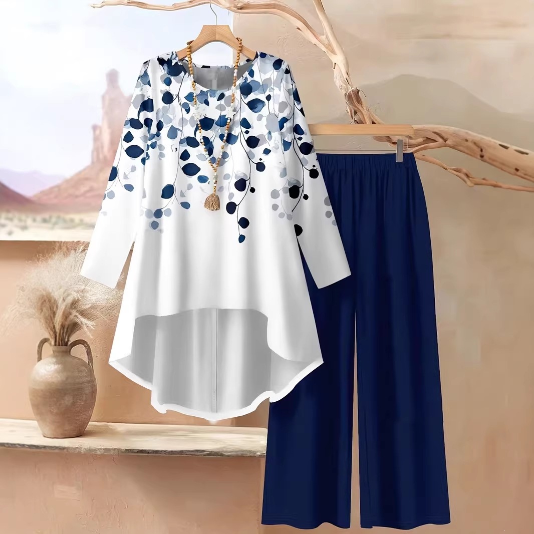 Cross-border Plus-size Standard Sizing Suitable For And , Various Printed Loose-fitting Women's Casual_voghion.com