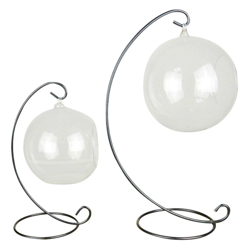 Оптовая полукруглая домашняя декоративная микропейзаж подвесная железная стойка для бутылок мультфильм кукла Барби крючок для колыбели