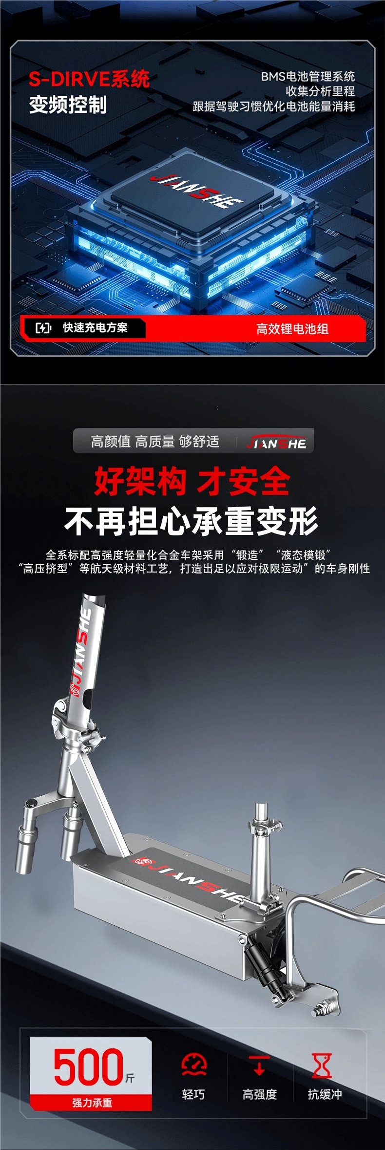 Electric scooter for adults, foldable electric vehicle, lightweight and portable, suitable for both men and women, lithium battery powered, small size