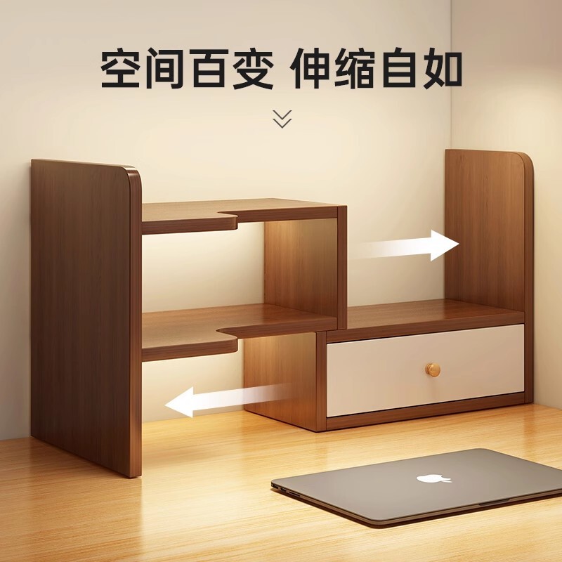 デスクトップ本棚 デスク収納ラック デスク収納ラック 学生寮収納ラック デスク化粧品収納ラック|undefined