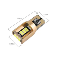 Прямые поставки с завода: новые светодиодные лампы T10 для указателей поворота CANBUS W5W 2016, 18SMD, высокая яркость, бесступенчатое декодирование.