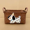 Large 20-high storage basket (spotted dog)