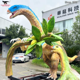 仿真户外景区主题公园广场展览大型恐龙模型电动摆件场景布置美陈