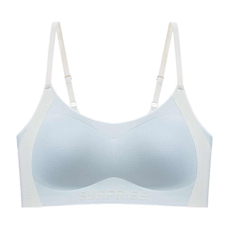 Ropa interior de niñas estudiantes de secundaria secundaria niños de secundaria etapa de desarrollo antichoque chaleco sin marca sostén