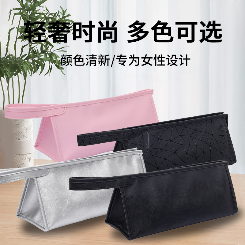 Spot bolsa de almacenamiento de secador de pelo al por mayor, secador de pelo impermeable, juego de varilla rizadora, bolsa de almacenamiento portátil de moda, bolsa de acabado