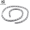 Fashionable bracelet stainless steel suitable for men and women, necklace, European style, internet celebrity