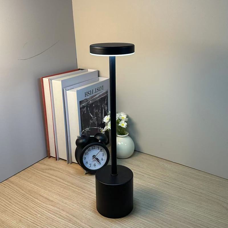 クロスボーダー LED 充電式 I 字型デスクランプバーテーブル装飾レトロメタル USB タッチ雰囲気ナイトライト卸売|undefined