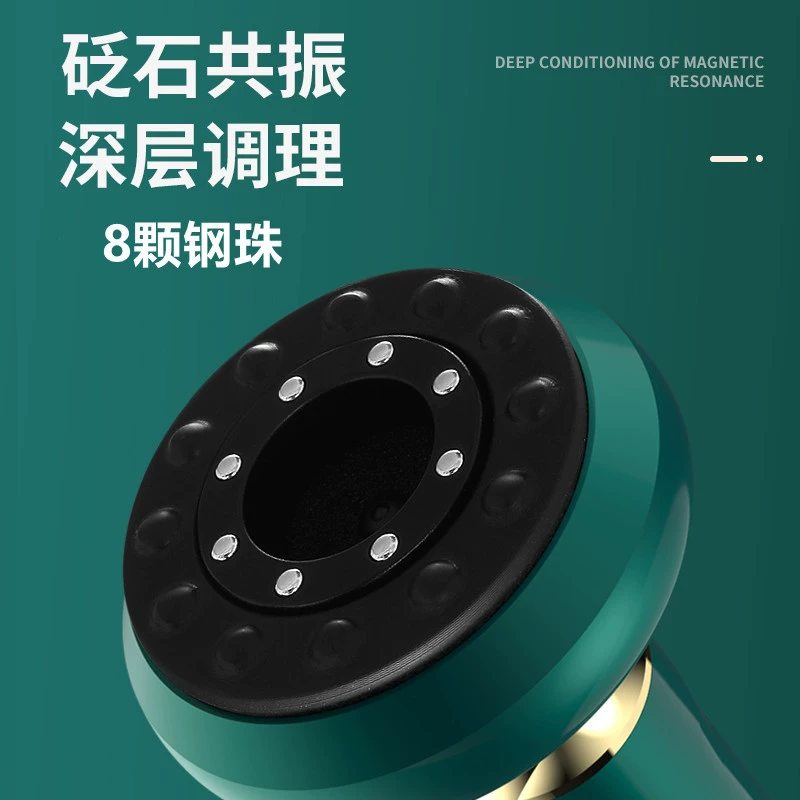Smart vacuum cupping device electric breathing heated wireless gua sha instrument negative pressure cupping instrument meridian meridian massage device
