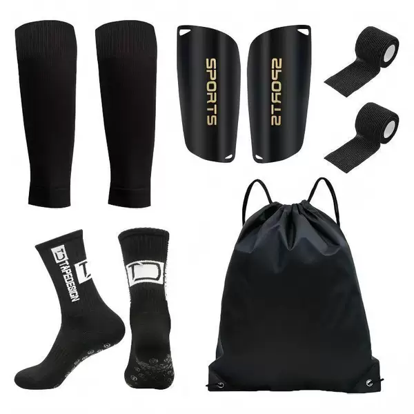 Temu Cross-Border Best-Selling Football Socks Set Tc Professional Thickened Towel Bottom Amazon Shein Leg Sleeves Protective Bandage
