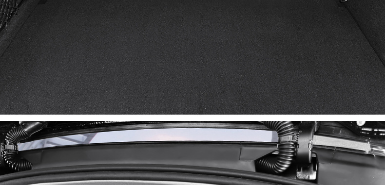 Suitable for Mercedes-Benz Gle350/450 Rear Seat Back Anti-Kick Pad Gls450 Trunk Protective Pad Car Supplies