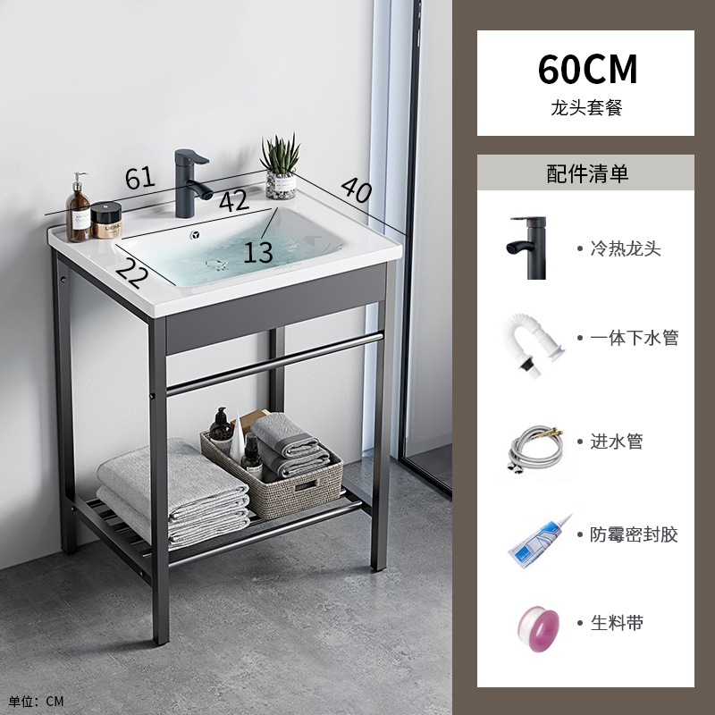 acero inoxidable doble lavabo cerámica un todo soporte lavabo profundizar lavabo lavabo lavabo lavabo