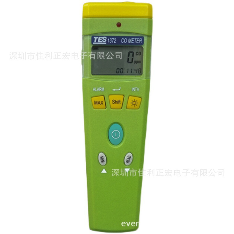 泰仕 TES-1372 CO、一氧化碳测试计
