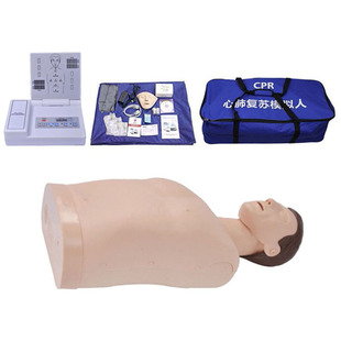 Advanced Electronic Half-Body Cpr Training Simulator Electronic Cpr Model Km/Cpr15200