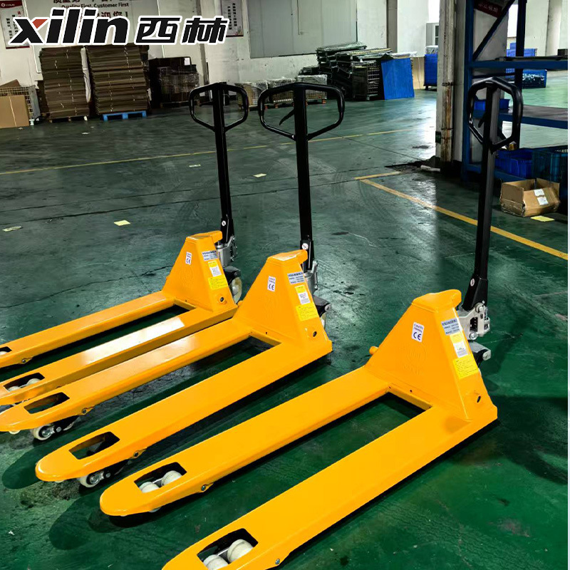 批发手动液压搬运车地牛 2吨3吨仓储搬运装卸车手拉托盘液压叉车