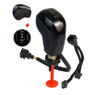 Electronic Gear Modification Accessories, Cab and accessories - bright-black-flat-leather-white-light-automatic-transmission