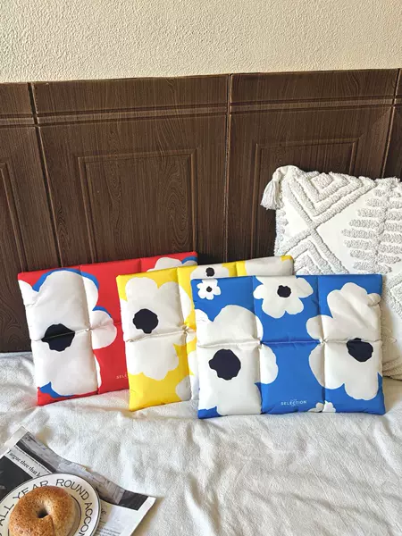Korean INS printed magnetic puff laptop bag suitable for Apple 13.6inch Huawei Xiaomi laptops for women