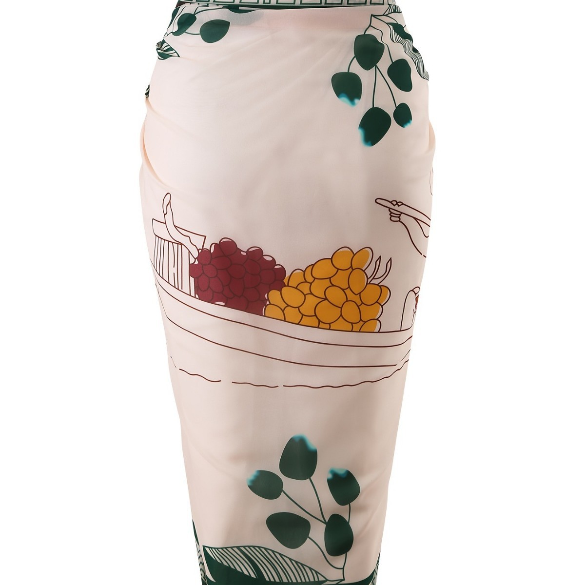 Maillot de bain une pièce style rétro français, jupe en mousseline, robe de plage, collection européenne et américaine pour femmes, nouveauté 2026_voghion.com