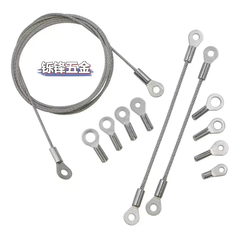 Обработка проволочного каната для прессования клей стальной канат клеммы различные клеммы из нержавеющей стали