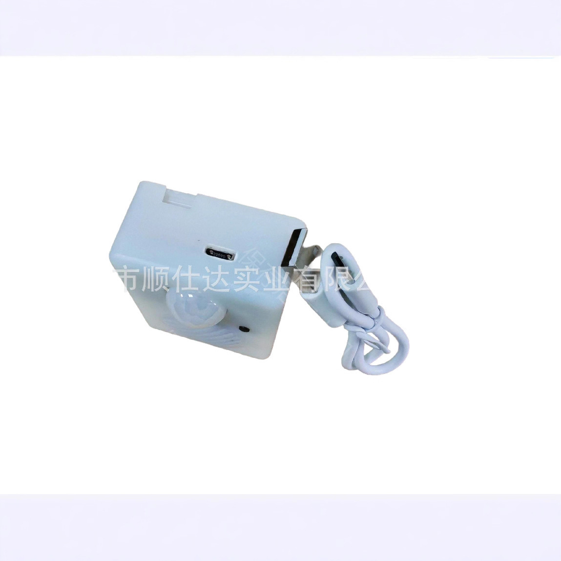 USB exprimidor cuadrado USB sensor del cuerpo humano caja de música accesorios de juguete caja de música publicitaria creativa
