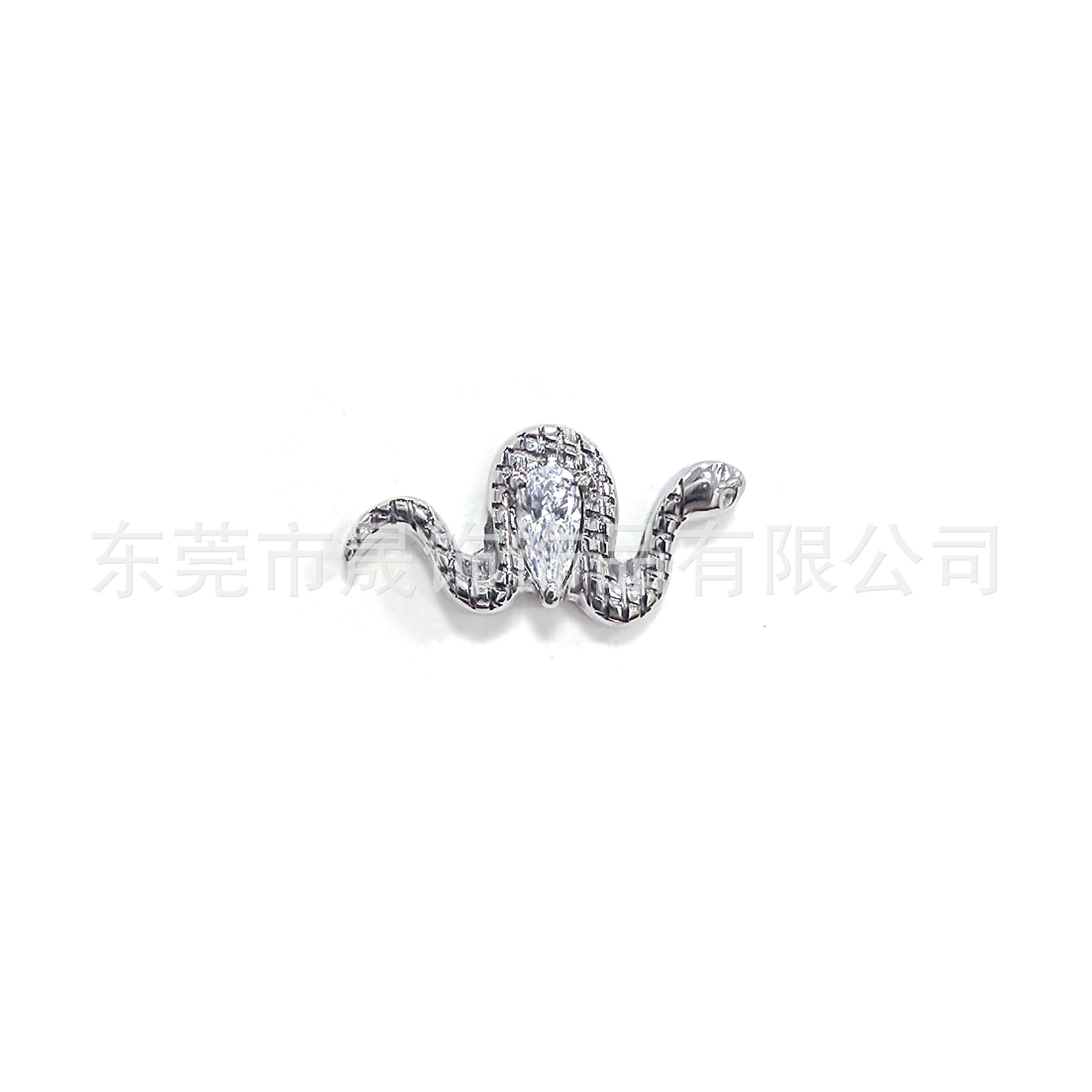 F136 Titanium Alloy 灵动 Snake Ear Stud Studded 5A Cubic Zirconia Helix Cartilage Stud G23 Titanium Internal Thread Labret Stud Piercing Jewelry