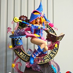 遊戯王フィギュア黒魔導少女半身像装飾玩具二次元美少女アニメーションフィギュアモデル