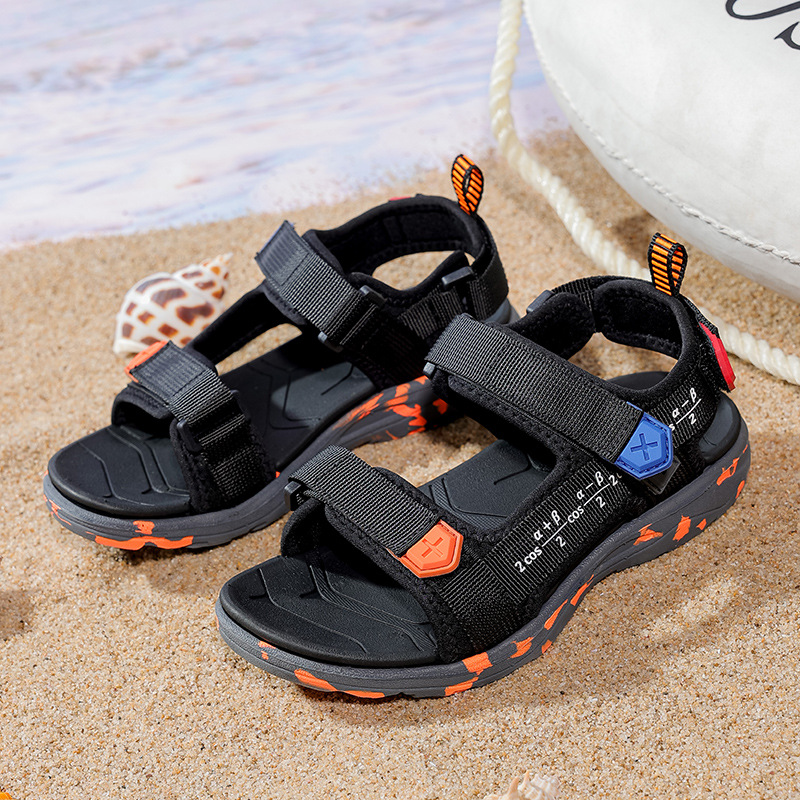 Sandalias de Playa de Suela Suave para Niños de Tela para Playa