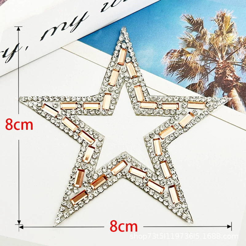 Personalidad cristal diamante pegatinas creativas hechas a mano pegatinas pegatinas pegatinas de ropa bolsas parches pegatinas de decoración de fiesta pegatinas de decoración de diamante