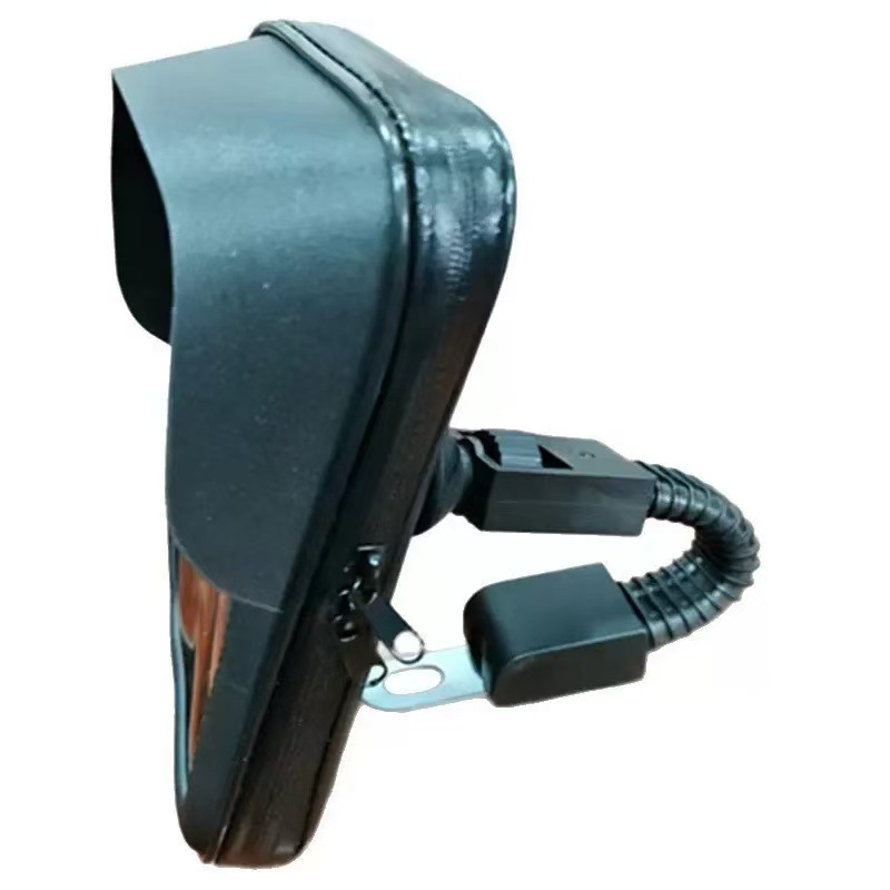bolsa de teléfono móvil ajustable para amortiguación a prueba de lluvia a prueba de agua para bicicleta bolsa de soporte de teléfono móvil para equipos de ciclismo image 6