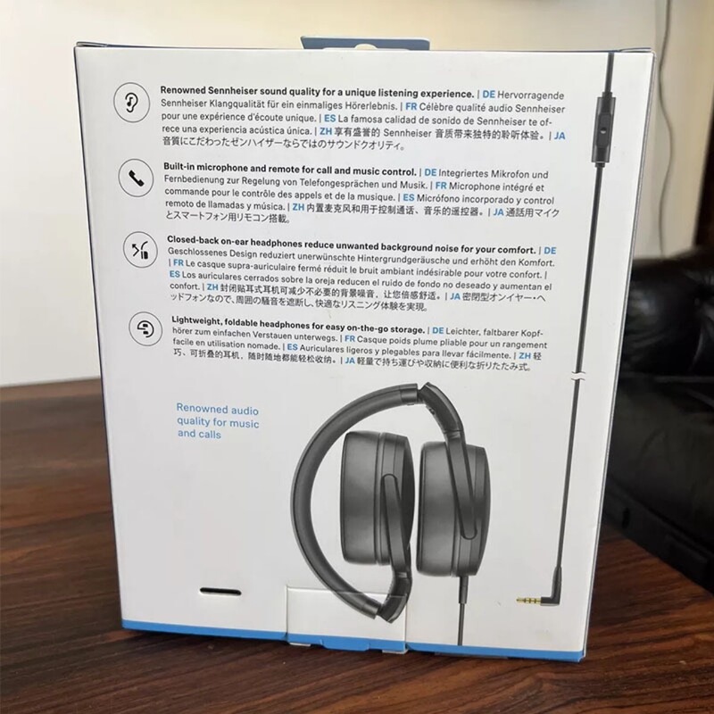 森海HD400S头戴式耳机监听式音乐立体声适用于跨境爆款|undefined