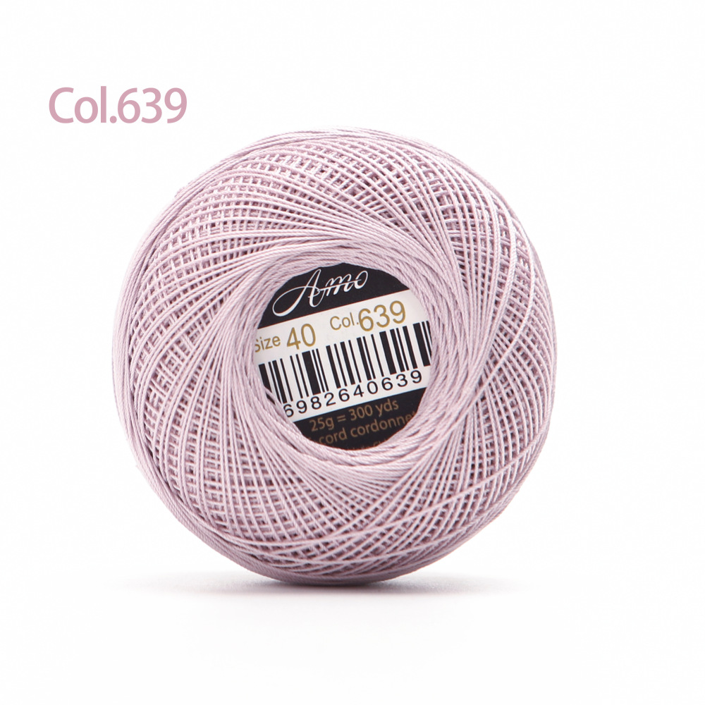 #639*300야드*40호, 각 묶음당 25G