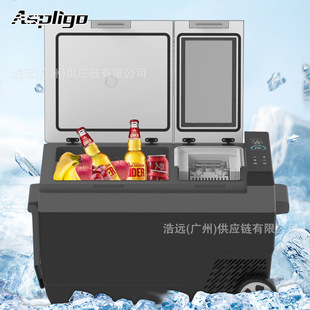 Aspligo автомобильный туристический холодильник Ice One Camping Picnic Мобильный морозильник Охлажденный автомобильный холодильник 42 литра