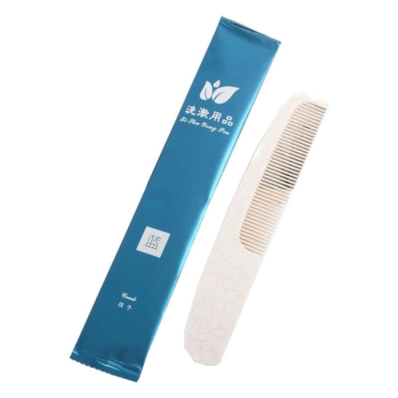 Гостиничные туалетные принадлежности гребень для волос Homestay Inn Home ежедневные Путешествия Портативная Одноразовая расческа оптом