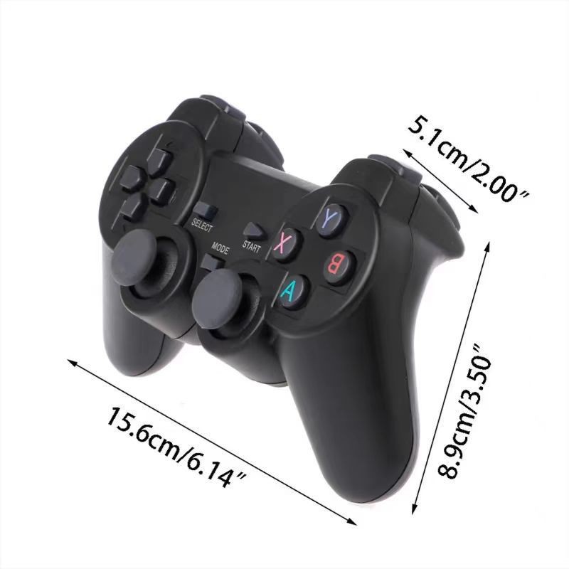 Controlador inalámbrico TV gamepad decodificador gamepad juego doble gamepad uno para dos PS3 gamepad doble