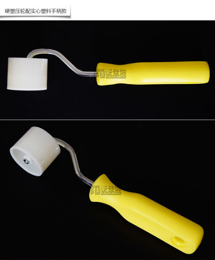 Papel de pared rodillo de goma suave papel de pared duro rodillo de prensado PU tela de pared rodillo de prensado rodillo de prensado herramienta de pegado