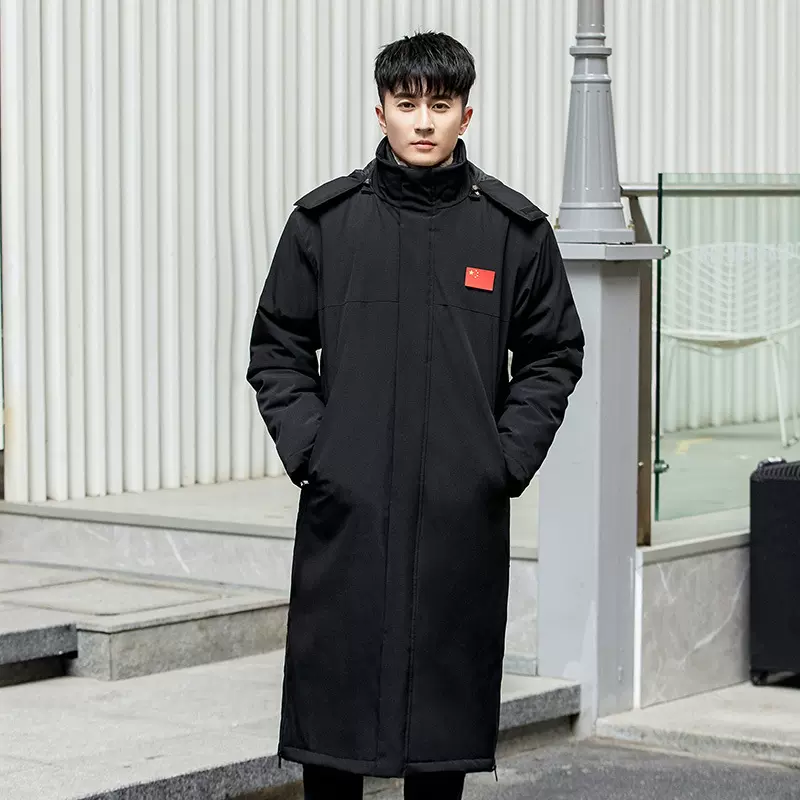 冬季中国队运动大衣男女中长款训练棉服体育生保暖棉袄武体院大衣