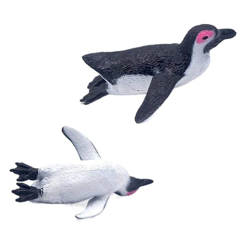 Juguete para niños simulación animal marino pingüino traje sólido modelo de simulación juguete pingüino emperador bebé transfronterizo