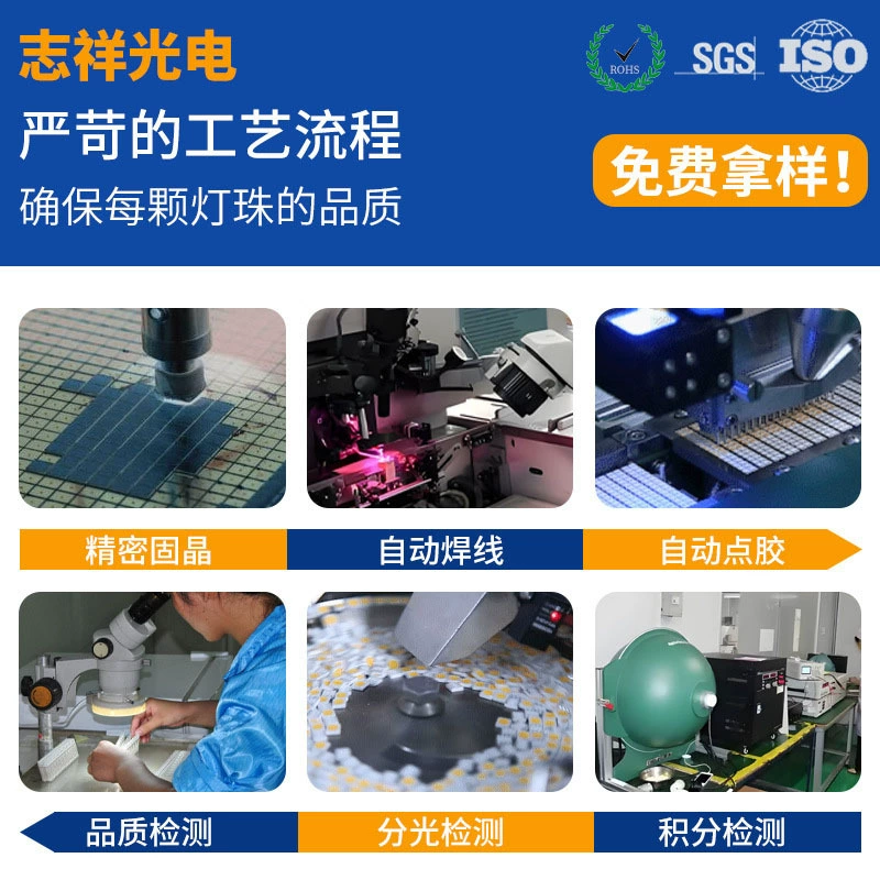 0807 светодиодные кристаллы Symphony SMD 0807, светодиодные элементы 0807