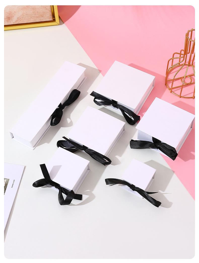 Solid Color Pattern Modern Style Style 1 Piece Paper Modern Style Daily Solid Color Jewelry Boxes