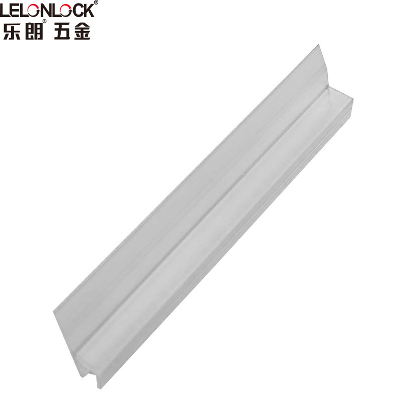 Tira impermeable de PVC para puertas de vidrio, insonorizada y anticolisión, tira impermeable para duchas, tira de sellado impermeable en forma de H.