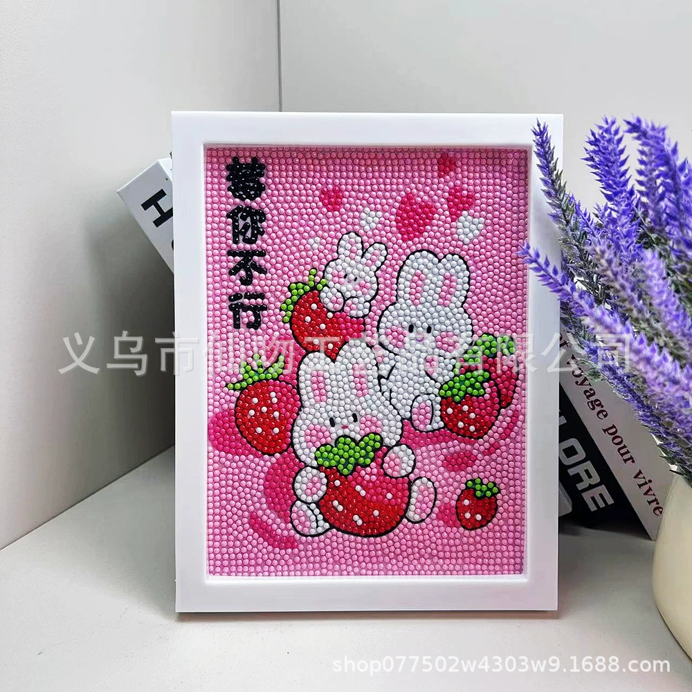 Набор для алмазной живописи Sanrio Kuromi, 17×22 см пластиковая рамка, набор для творчества DIY для детей