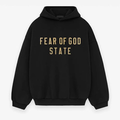 FEAROFGOD 多層構造 ESSENTIALS24FW 秋冬 裏起毛 ゆったり カジュアル フード付きスウェットシャツ トレンド感あふれる万能アイテム