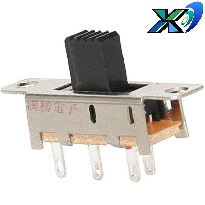 2位切换拨动开关6脚 小型2档滑动开关六脚  医疗拨动开关2T2P